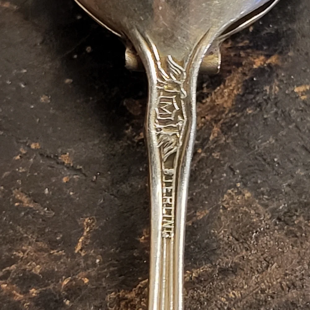 Antique Manchester Silver Co. Sterling Tea Infuser / Strainer / Steeper